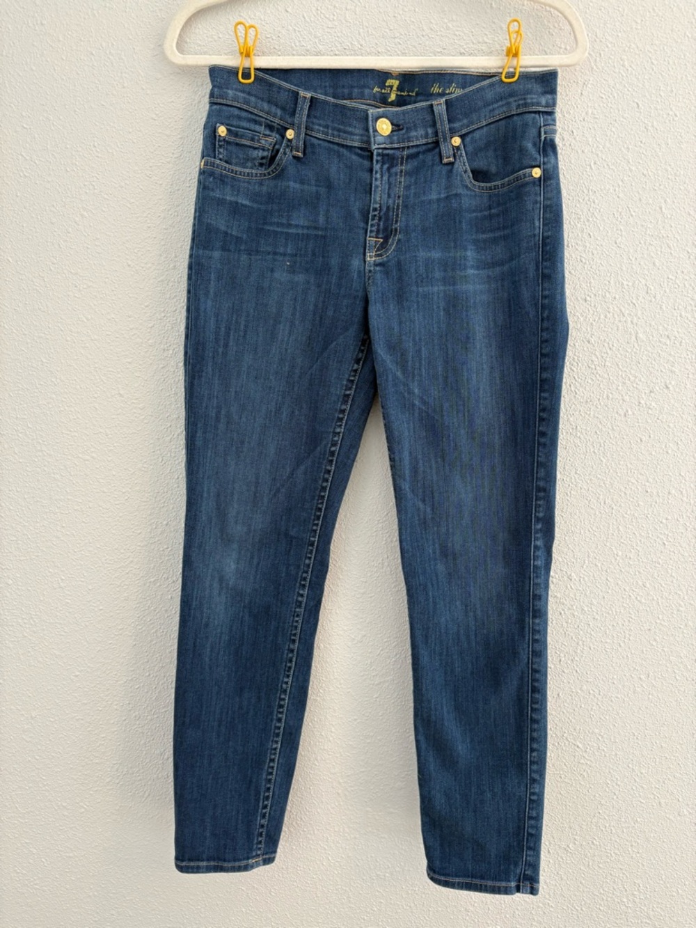 7 For All Mankind Slim Cigarette Jeans